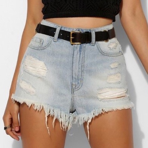 BDG Pants - BDG | super high rise cheeky shorts